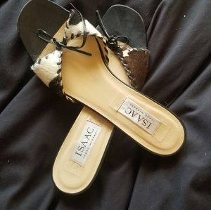 Cute cow kitten heels